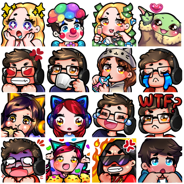 Emotes examples